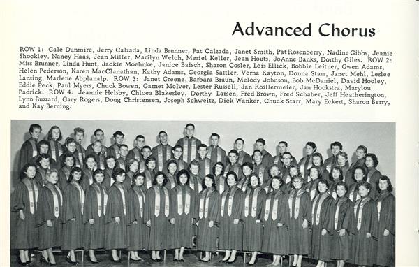 1958 Advanced Choir 